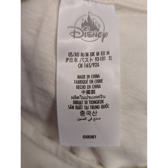 Disneyland Resort Womens Sequined Mickey Mouse Cotton Tee Shirt Medium - Picture 4 of 5